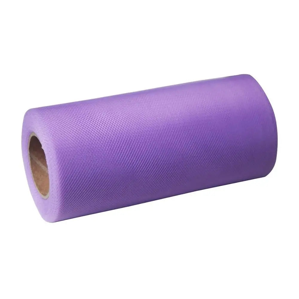 ruban adhésif tissu tulle polyestère simple couleur multiple décoration mariage transparent texture tissée