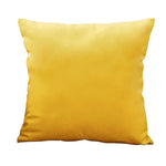 coussin decoratif velours vert foncé moderne doux lit salon voiture 45x45cm