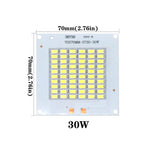 plaque led 100w 200w cold white aluminium pcb haute puissance(dc30 34v)
