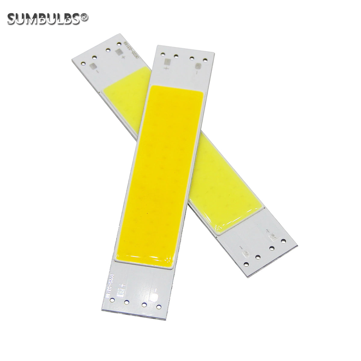 plaque led blanc jaune moderne 10cm 2cm haute luminosité 5w dc9v