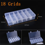 boîtes rangement transparentes modernes compartiments pliables poignées organisation bijoux vis pratiques plastique