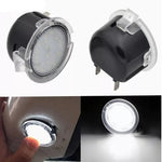 lampe voiture led moderne adhésive noir blanc transparent 2400lm 12v