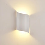 applique murale led moderne or blanc minimaliste fixée mur source lumineuse led 249 2000