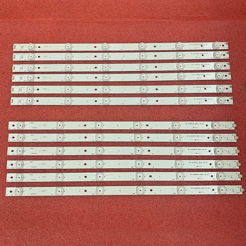 bande lumineuse led blanc points noirs orange modernes connecteurs symbols électriques