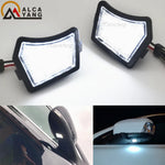 lampe led noir moderne clips connecteur électrique volvo jaguar miroir puddle lights 2400 lumens