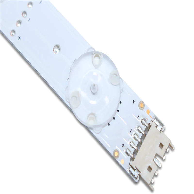 bande éclairage arrière led blanc 480mm 8leds clips modernes téléviseur accessoire technologique