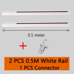 connecteur rail électrique moderne noir blanc facile certification rohs ccc