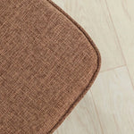 coussin chaise carré lin tissé moderne antidérapant siège salle manger