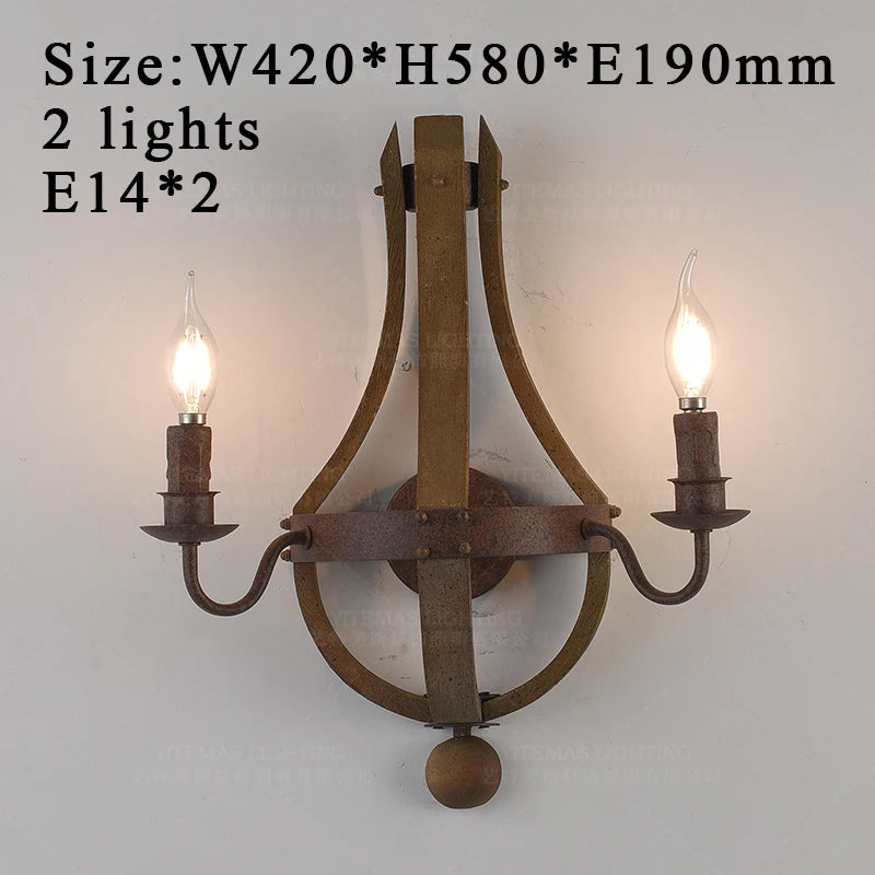 chandelier rustique bois marron vieilli 12 lumières suspension industrielle