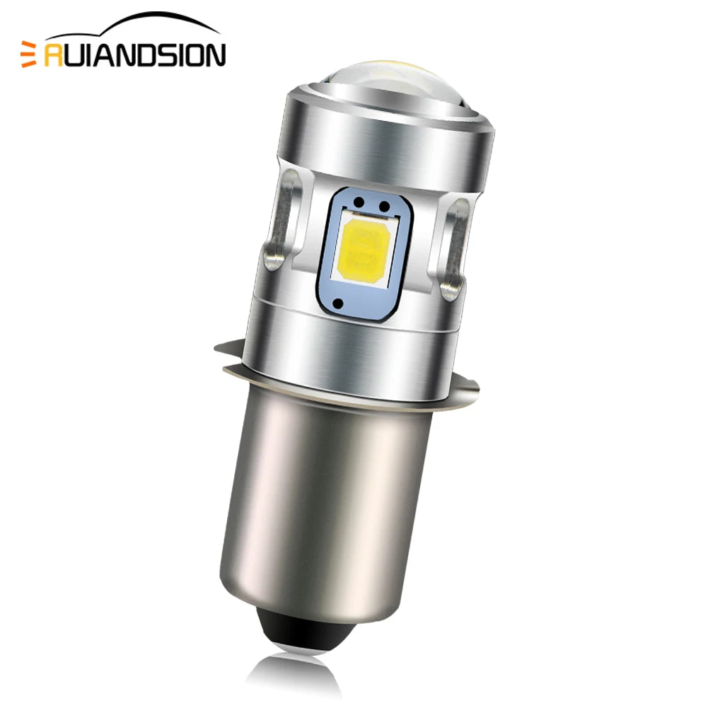 ampoule led 500lm 2835smd p13.5s 3v 6v argentée jaune moderne technologie
