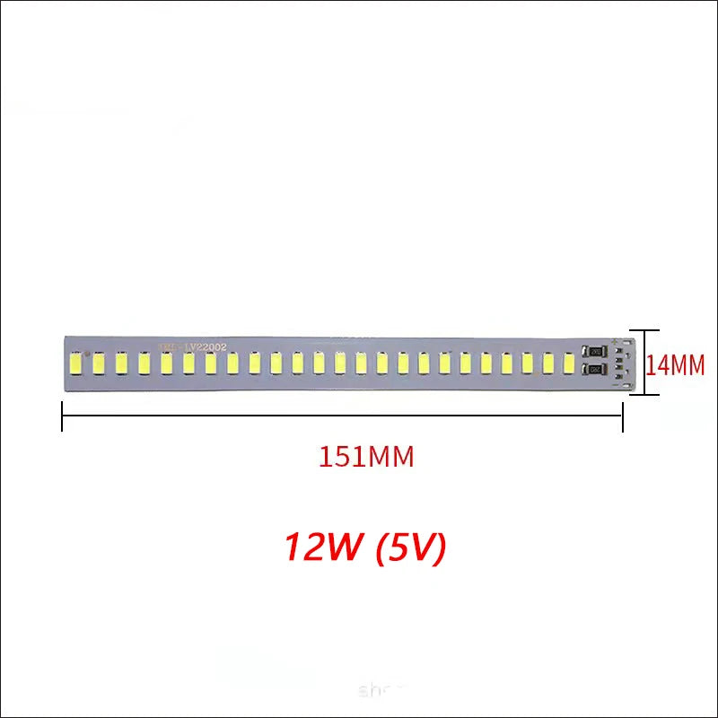 plaque led 5v blanc matrice diodes modernes 1w 2w 3w 5w 10w 12w