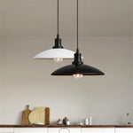 suspension lumineuse industrielle vintage fer noir ampoule led chaîne métallique salon chambrehôtel