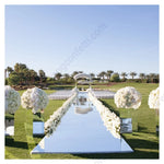 tapis mariage blanc brillant moderne élégant 100cmx10m 100cmx20m argent événement anniversaire noël