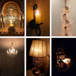 ampoules led filament transparentes dorées 2200k vintage e12 25000h 249lm