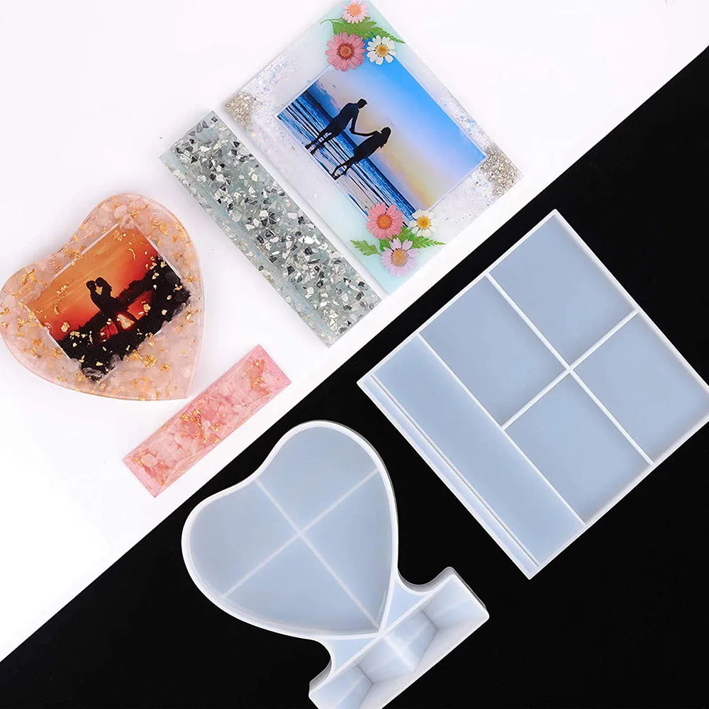 Cadre photo résine DIY moule silicone