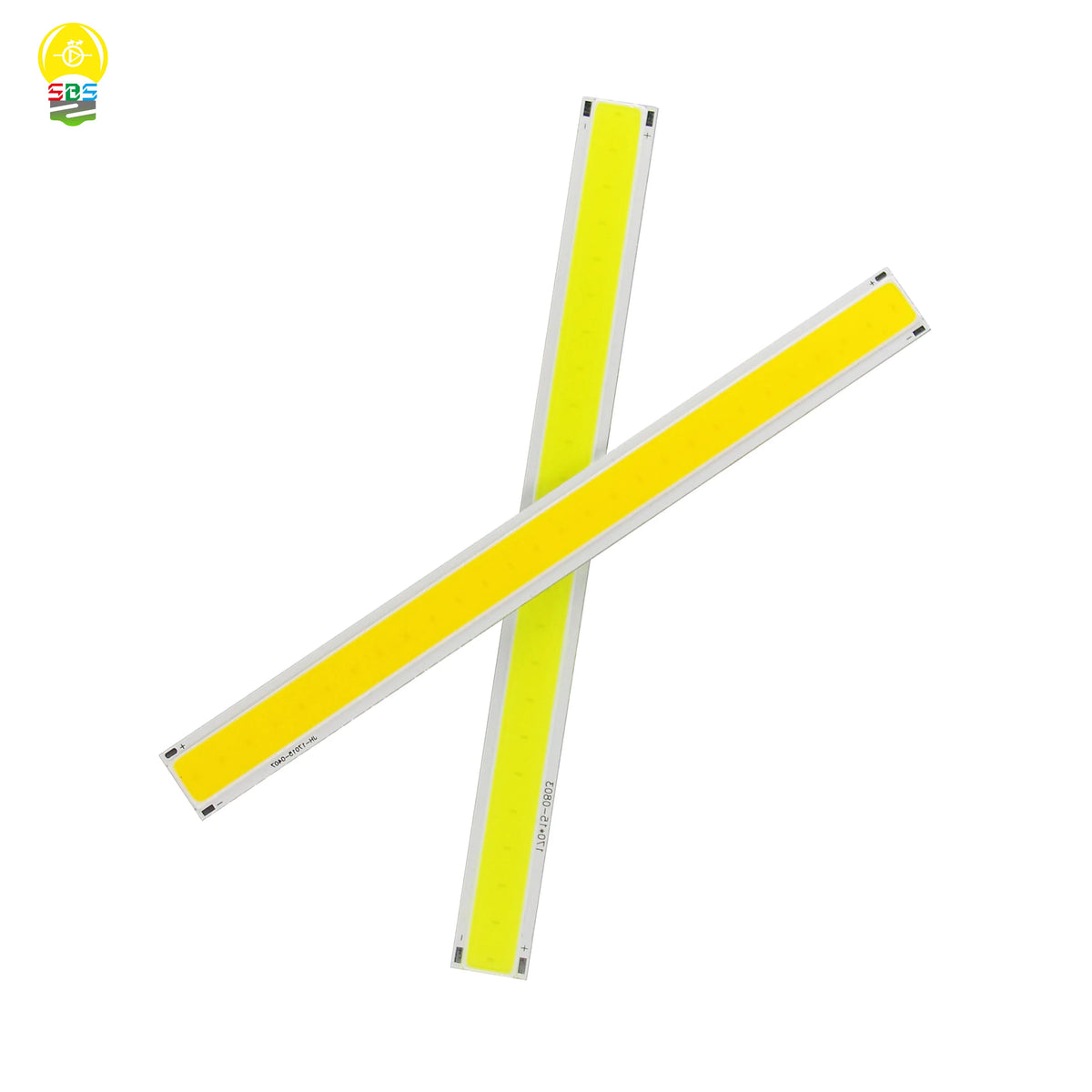 ruban led jaune 140mm 170mm clips modernes 12v 2000 lumens 20000h