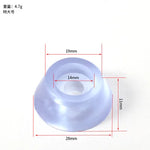 protector pieds silicone transparent vis moderne cache pieds rond lisse usure silencieux
