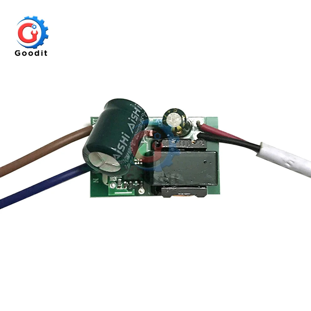 adaptateur alimentation led driver 24v 12w 18w 24w gris noir électronique