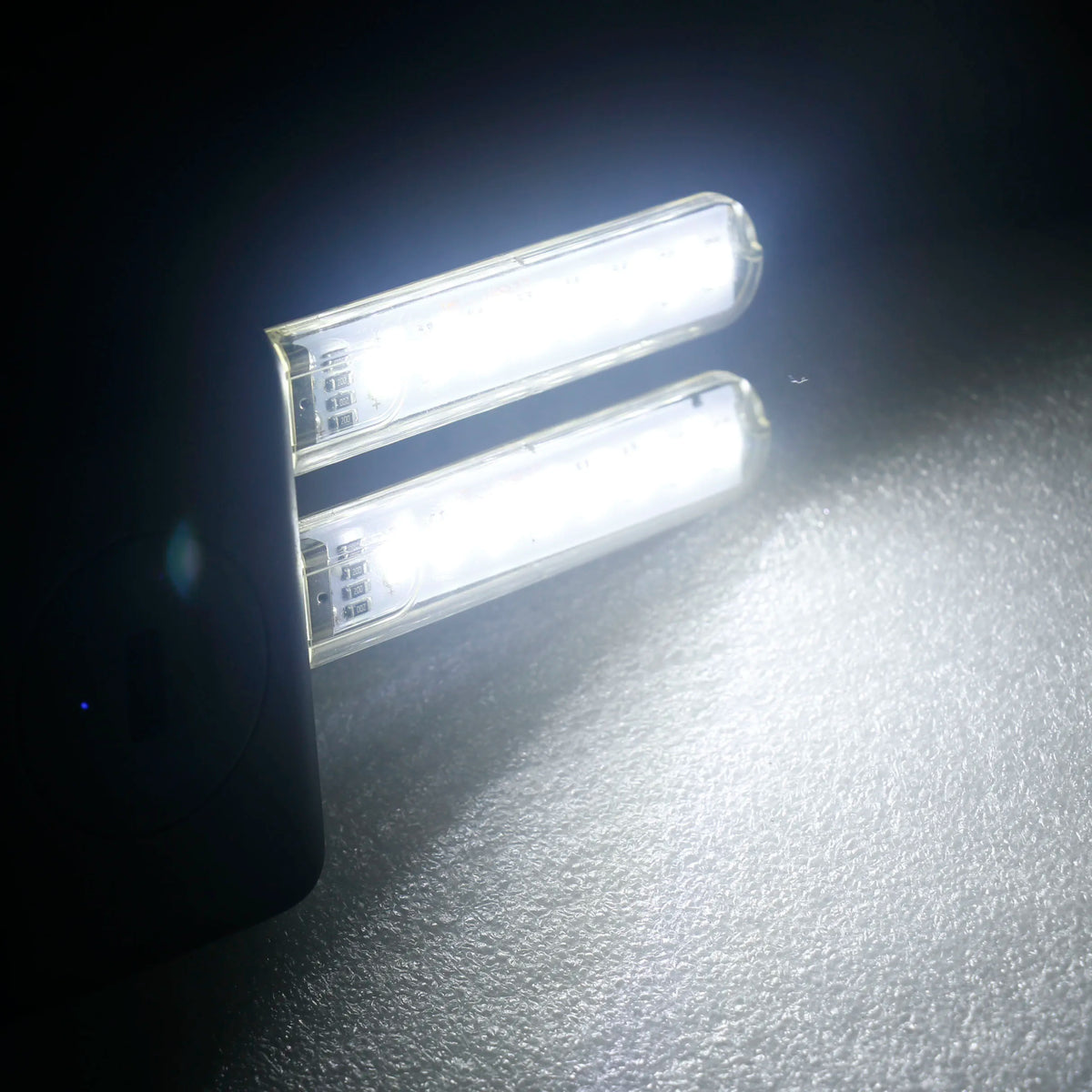 lampe led usb transparente moderne 24led 8led 3led blanc froid chaud 5v