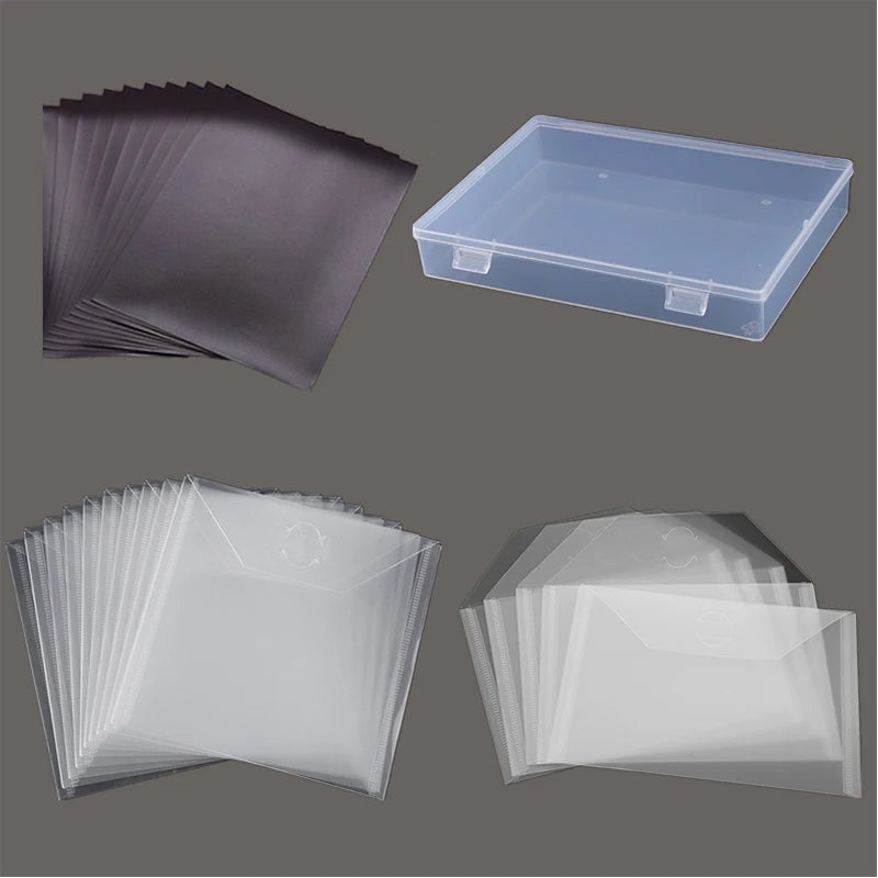 boîte rangement transparente pvc organiser stocker divers objets petits accessoires