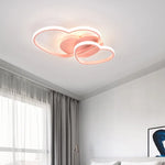 Plafonnier LED coeur vert armée déco aesthetic