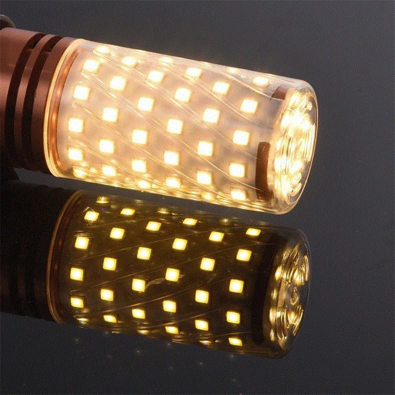 ampoule led maïs décorative transparente couleurs bleu rouge violet vert salon moderne intérieur