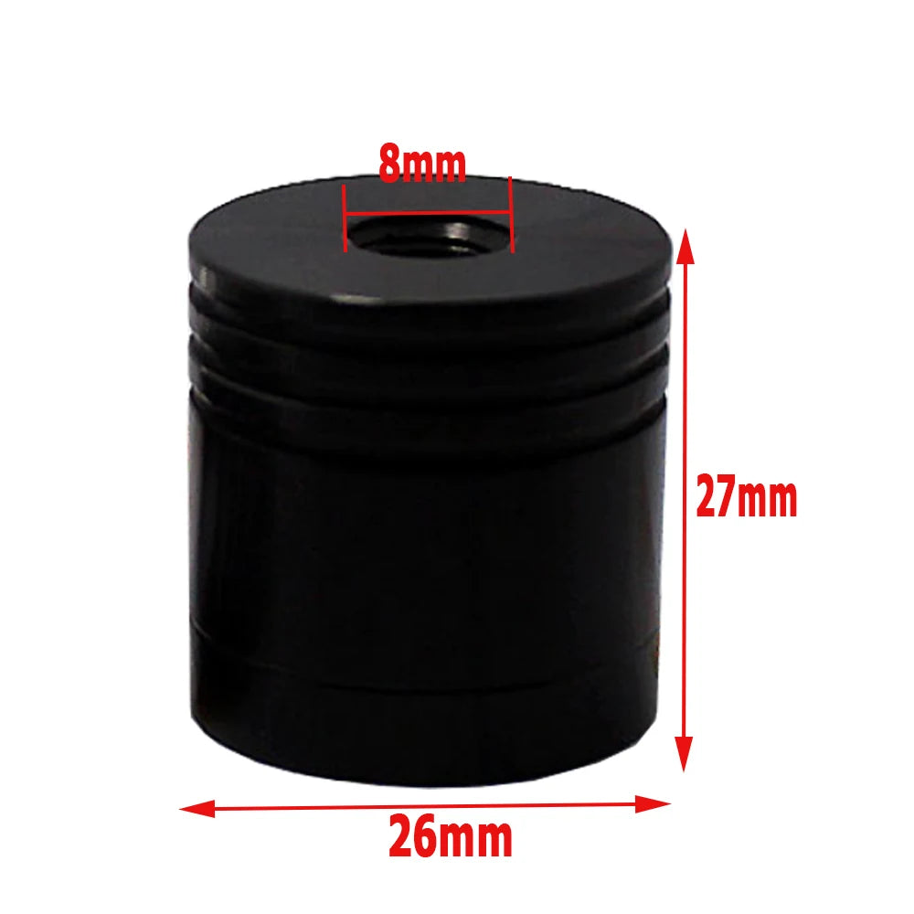lampe poche moderne noire argentée fixations 27mm haute qualité puce LED 1W 3W 5W