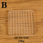 supports découpe transparents grille adhésif moderne bricolage scrapbooking