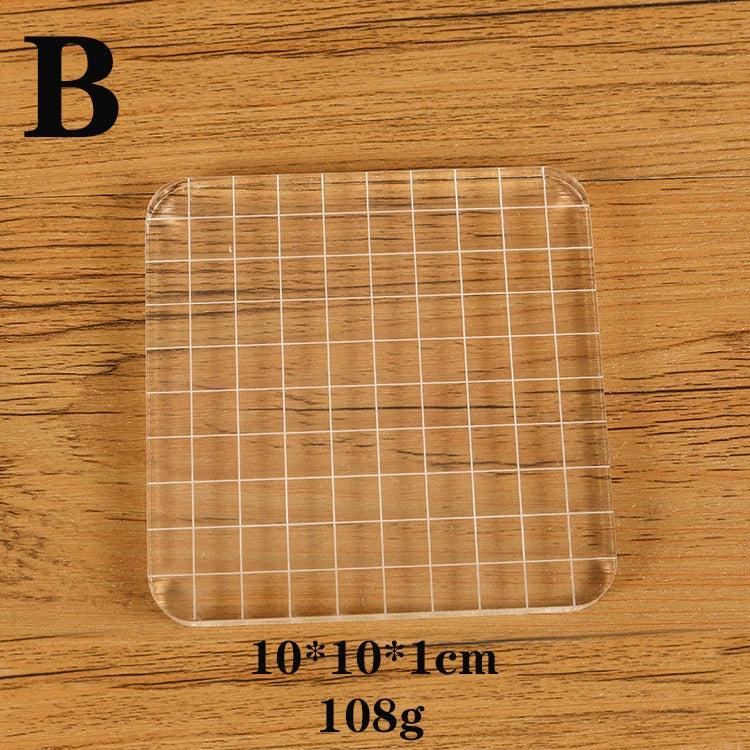 supports découpe transparents grille adhésif moderne bricolage scrapbooking