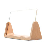 cadre moderne transparent bois clair rectangle 10x15cm 13x18cm 15x20cm 20x25cm A4 21x30cm walnut beech