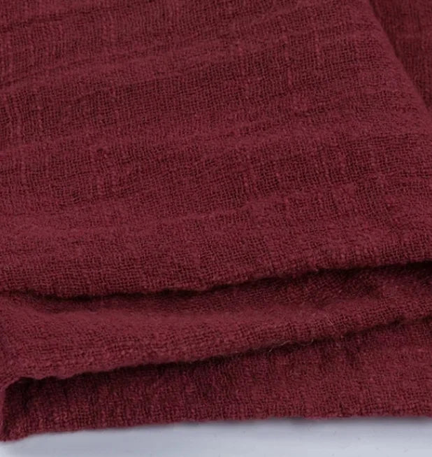 serviettes table coton 100% rose pâle classiques durables 40cm*40cm maison