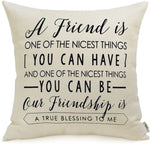 coussin carré imprimé lettres décoration intérieure maison salon chambre 45x45cm this is us