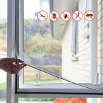 filet anti insectes blanc maille fine adhésif auto agricant pratique protection fenetre
