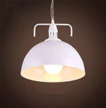 suspension lumineuse industrielle vintage fer noir ampoule led chaîne métallique salon chambrehôtel