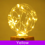 ampoule led multicolore filaments spirales moderne décoration chambre e27 2700k 6500k 50000h