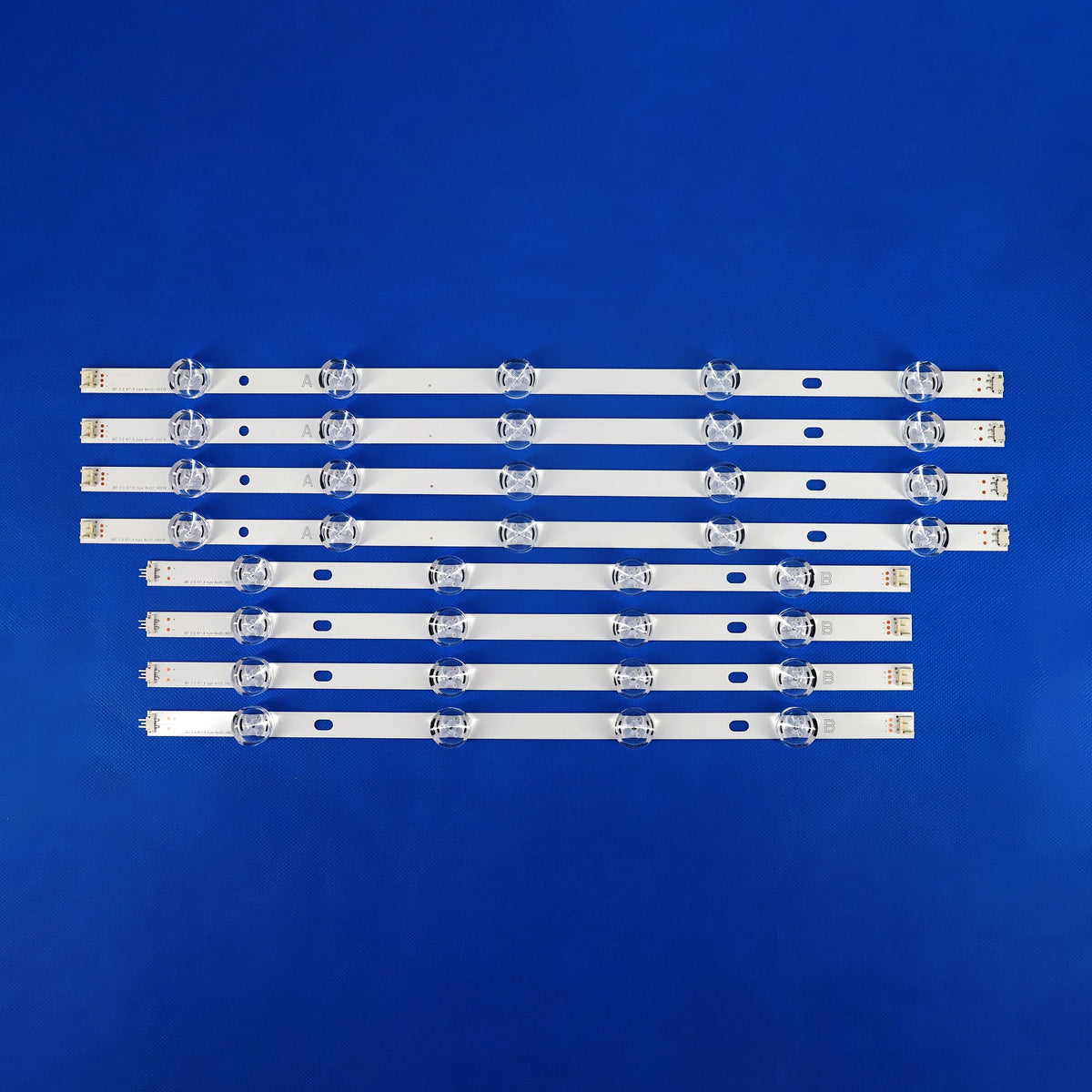 bandes led blanc modernes adhésives connecteurs électriques 47 pouces nouvelle 98cm 094v aluminium