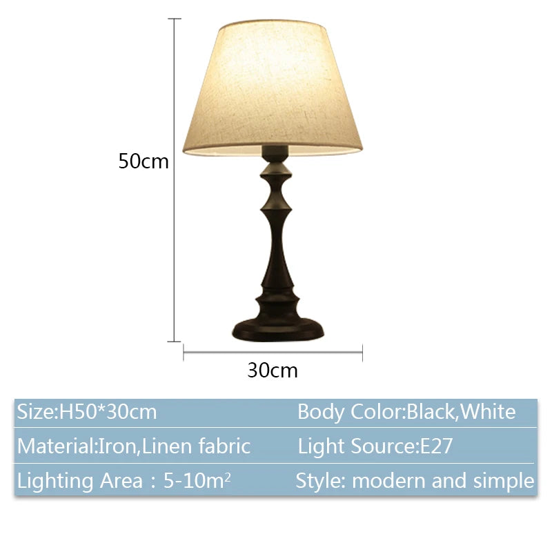 Lampe de chevet dans une chambre à coucher moderne