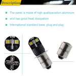 ampoule led blanc 420lm 8smd 3030 p13.5s pr2 adhésif moderne sans polarité 6v