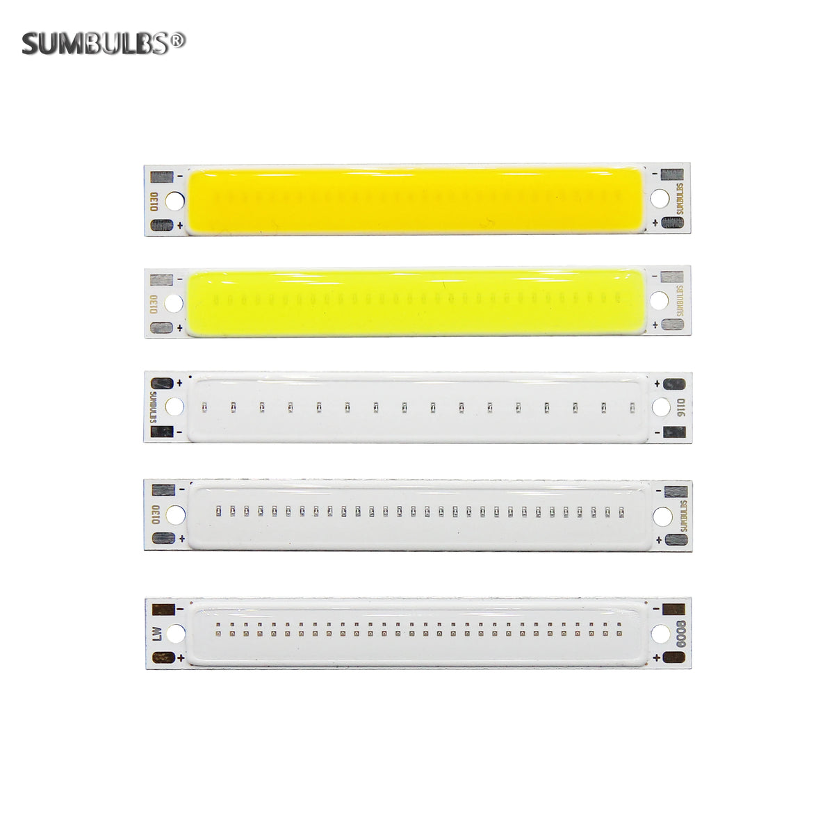 plaques led blanc jaune mat modernes 60mm 50mm 3.5mm 250 499 lumens 120°