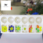 boules noel verre poissons decoratives transparentes artisanal animaux poissons colorés festive