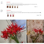 fleurs artificielles rouge blanches jaunes bleues modernes décoration maison mariage anniversaireextérieur