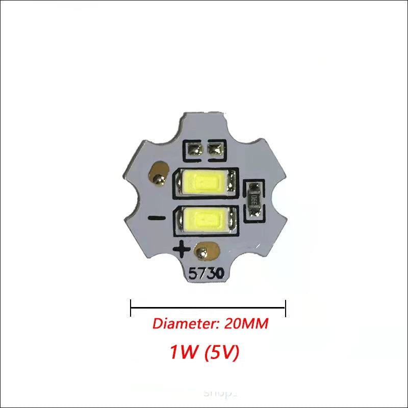 plaque led 5v blanc matrice diodes modernes 1w 2w 3w 5w 10w 12w