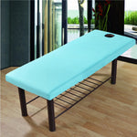 table massage pliable rose moderne fonctionnelle couverture unie opaques adultes salon beauté spa