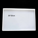 plaque silicone blanc moderne adhésif 25mm 25x15mm 30x20mm 25cm 20cm 1.2cm grille lignes