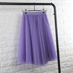 jupe tulle élastique classique femme rose gris noir vert bleu translucide junior printemps été