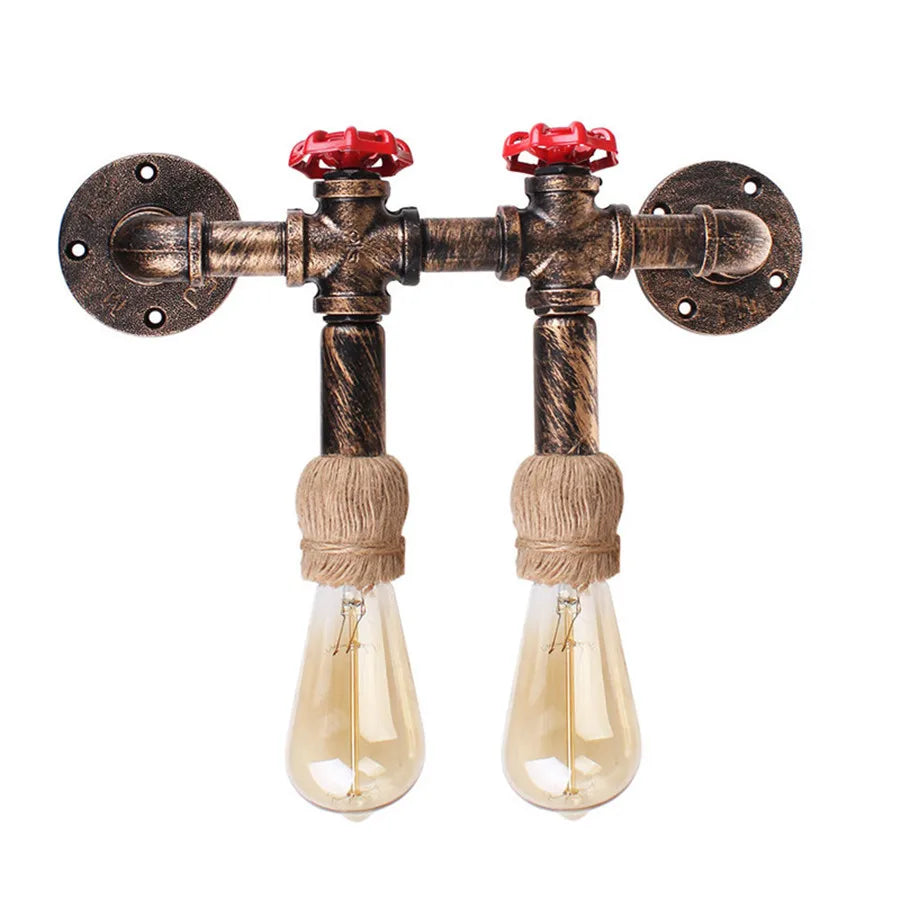lampe murale industrielle métal vieilli bronze éclairage quotidien chambre salon cuisine étudié entree sdb