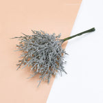 plantes artificielles or argent feuilles cèdre pin naturel decoration mariage exterieur branchées exposant