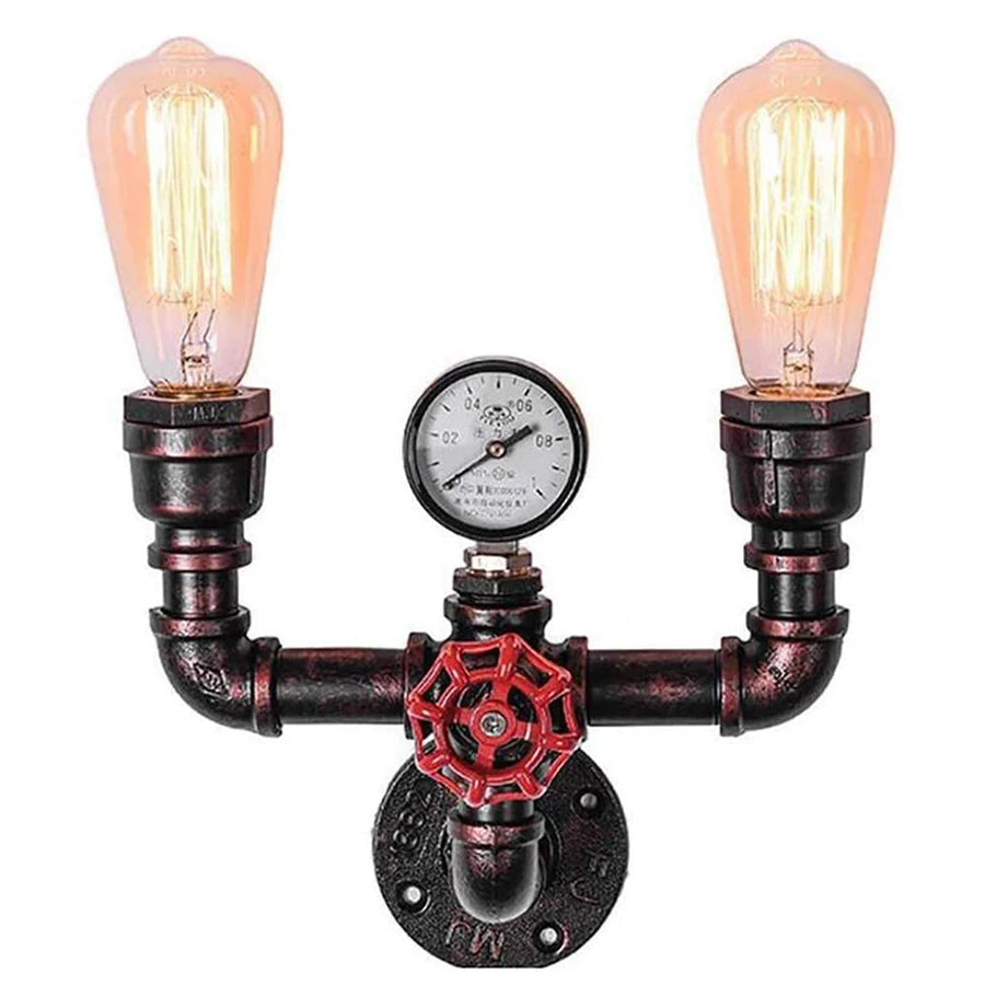 lampe murale industrielle métal vieilli bronze éclairage quotidien chambre salon cuisine étudié entree sdb