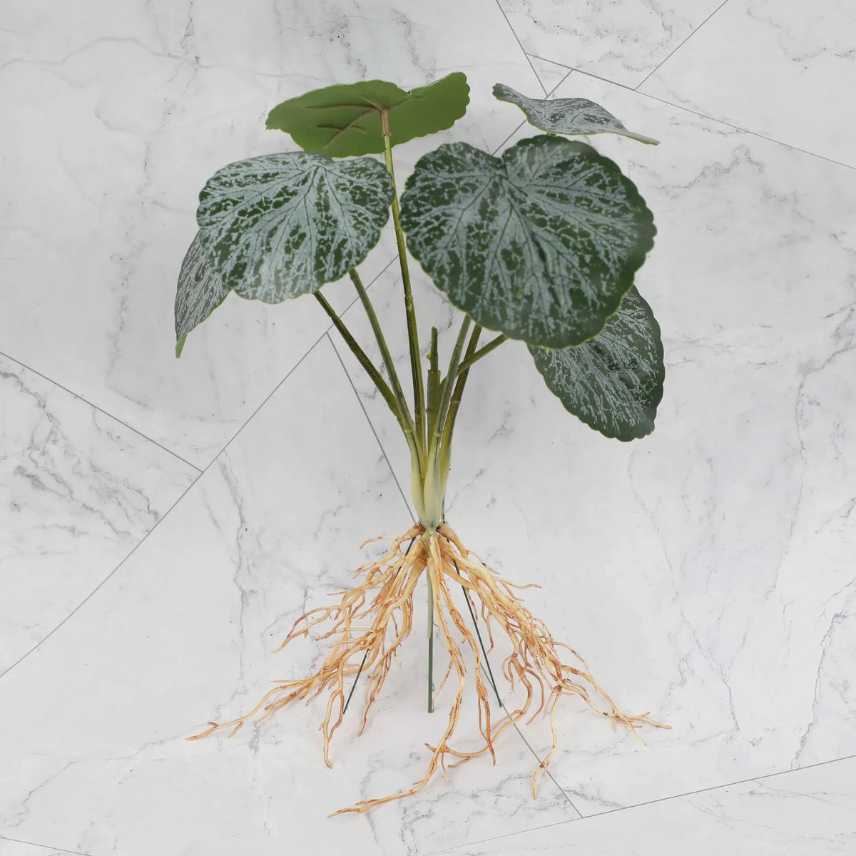 décoration intérieure plante artificielle verte feuilles modernes sans pot