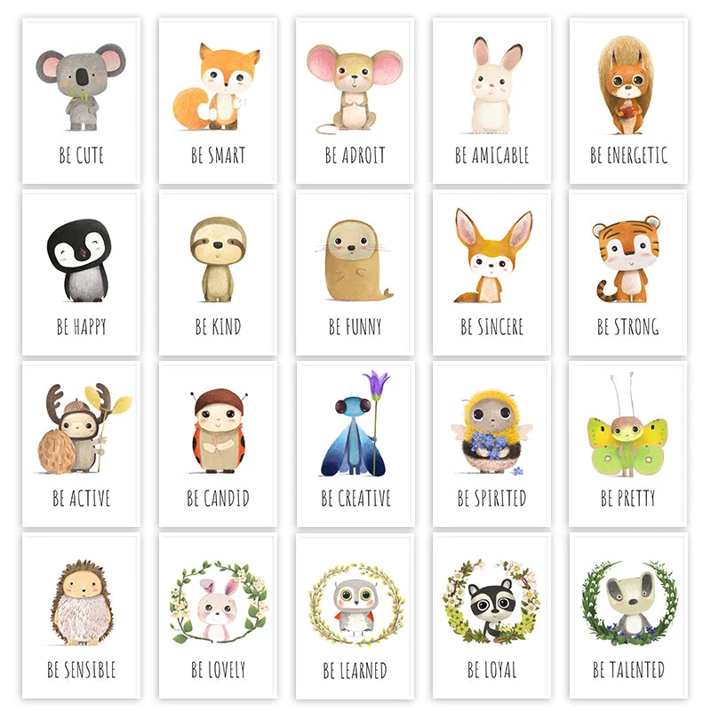 Tableau lapin dans différentes couleurs - Personnalisation décoration chambre enfant